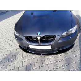 Накладка сплиттер на передний бампер на BMW M3 E92 / E93